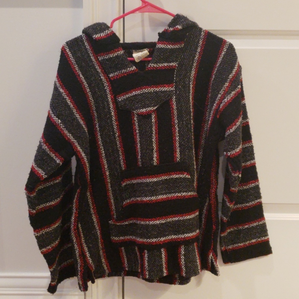 Striped hoodie